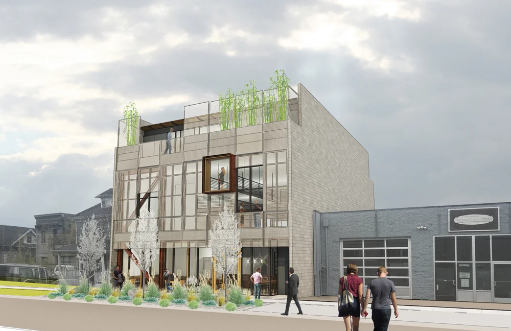 DJC Article On GBA Designed Klotski Building