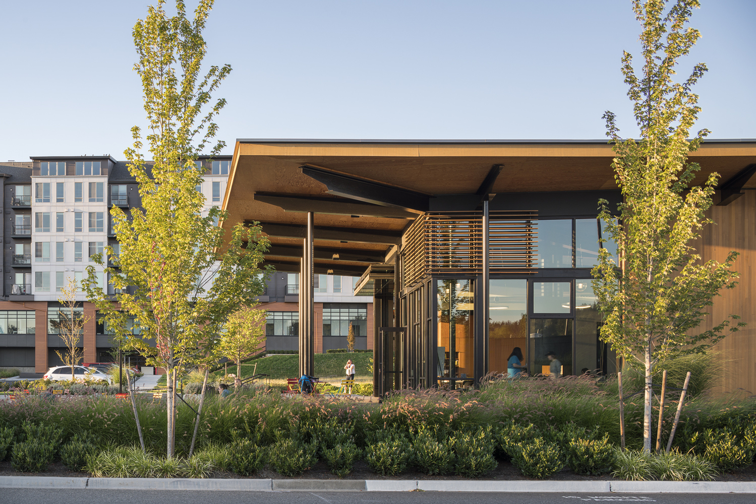The Hangar at Kenmore Town Square on ArchDaily