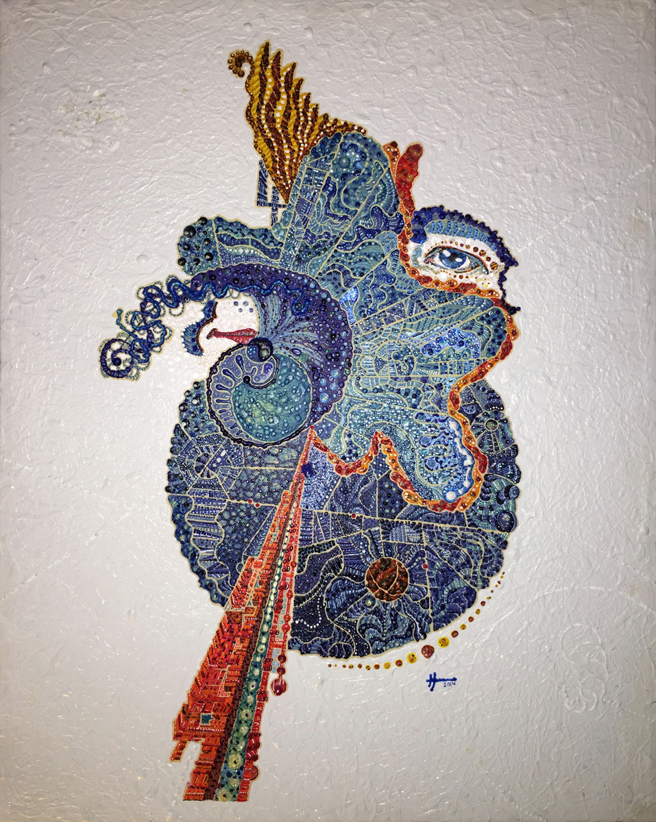 The Established Matter, 2nd Attempt, Carol (Squiggle Study)