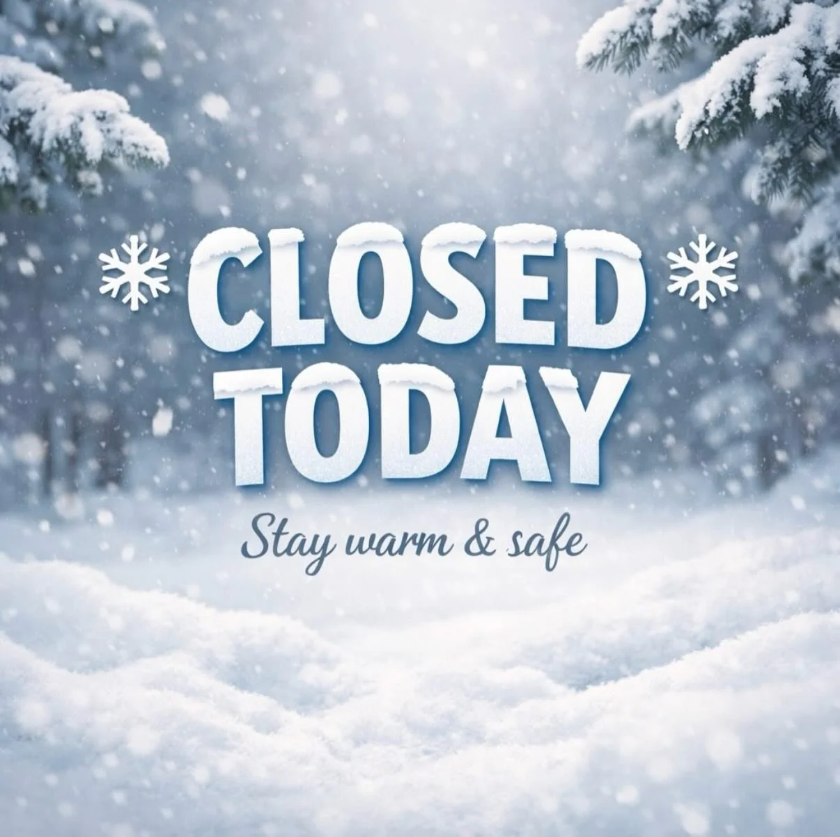 Due to the snow, GeekHampton will be closed today ❄️
Stay safe and warm out there. ☃️