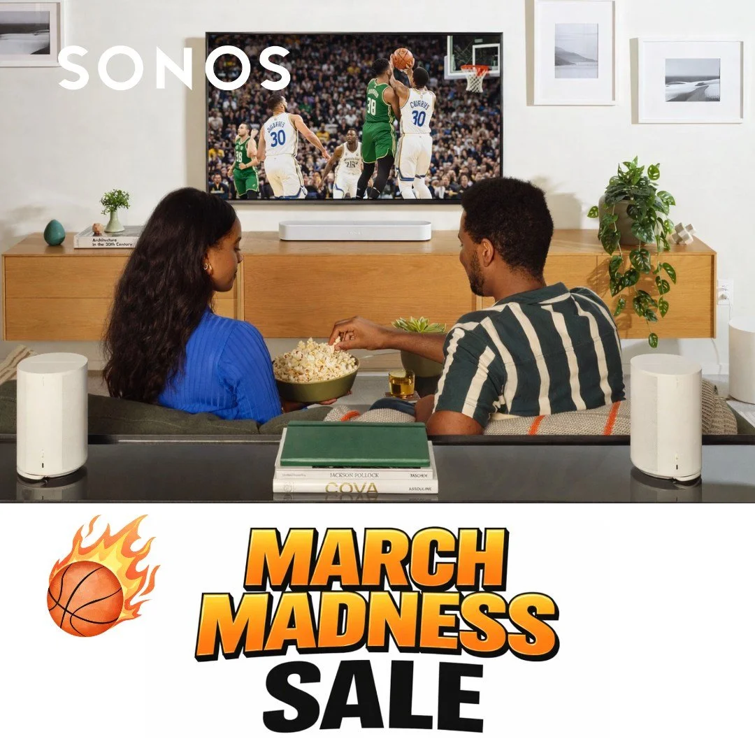 Game day just sounds better with Sonos. 🏀 Stop by GeekHampton during our March Madness Sale for special pricing on select Sonos speakers!

Offers valid through 3/29 or while supplies last.