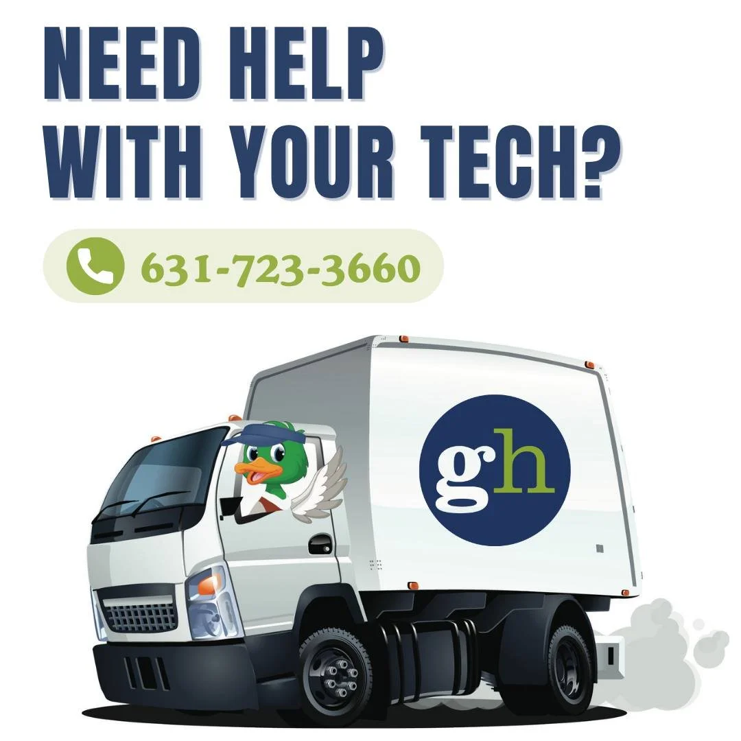 While our new Hampton Bays storefront is still getting its final touches, GeekHampton is available for home visits, remote support, and delivery services.

Whether you need help setting up secure passwords, navigating health care apps and patient por