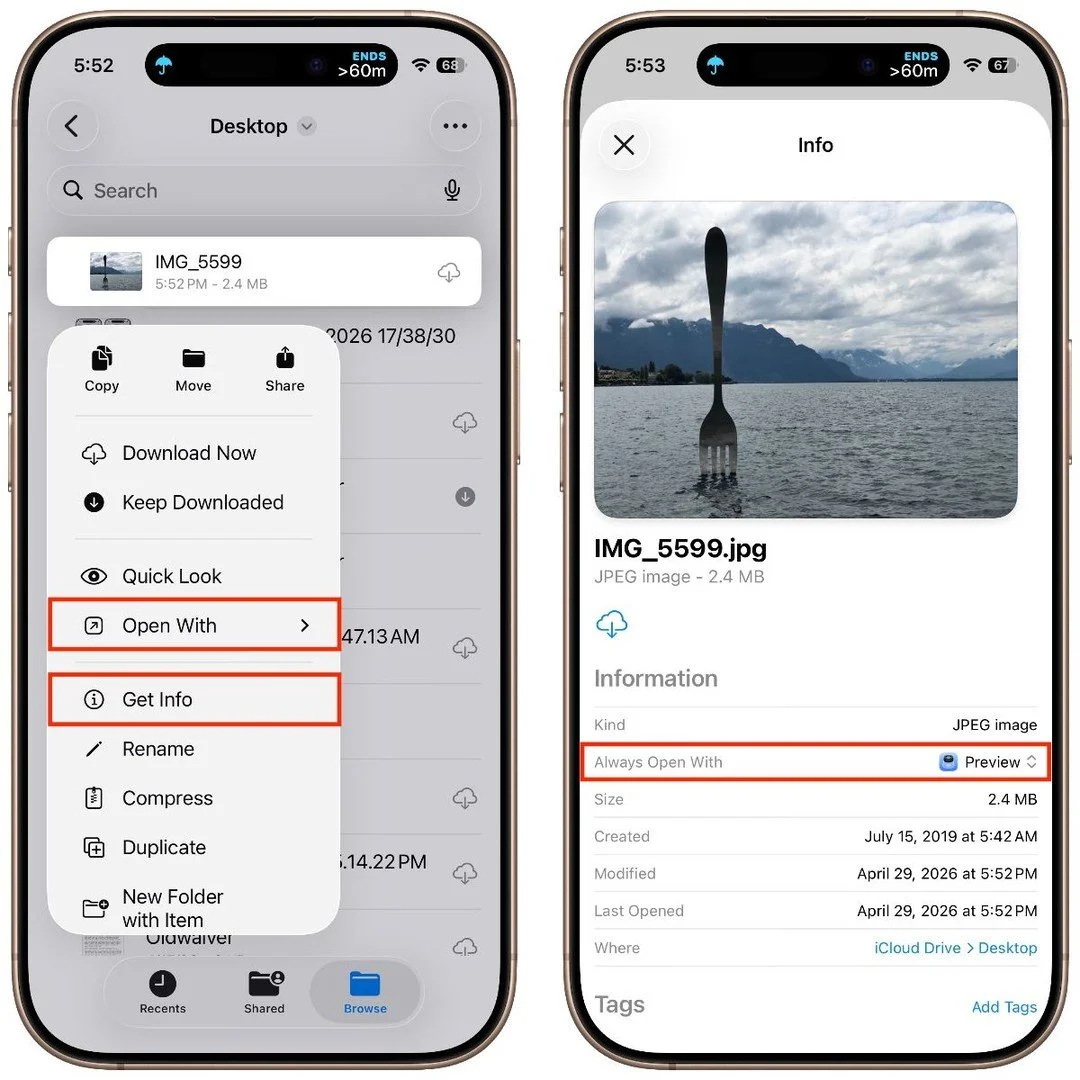 Geek Notes: Get to Your Files Faster by Choosing the Best Finder View, Choose Default Apps for File Types in iOS 26, and more Mac Tips &amp; Tricks on our blog. Check it out using the link in our bio!