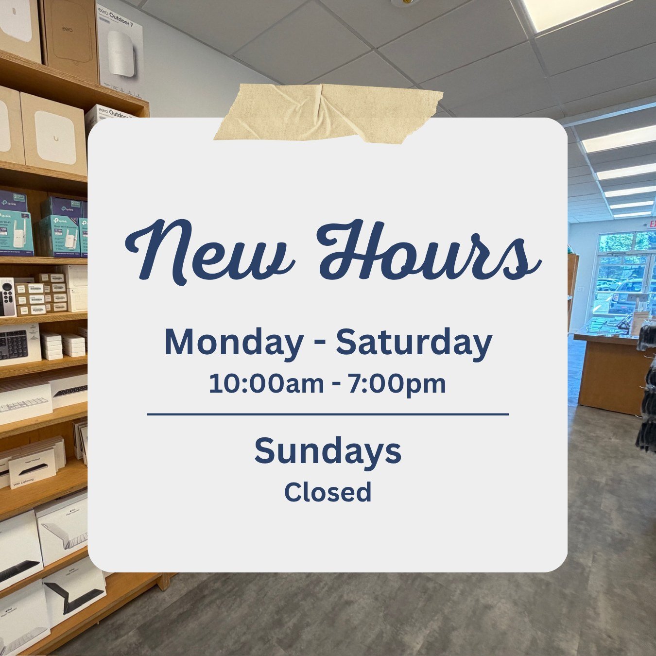We&rsquo;re open Saturdays 💚

Stop by GeekHampton Monday through Saturday, 10AM&ndash;7PM, for Apple products, computer repairs, software support, and more!

📍30 East Montauk Highway, Hampton Bays