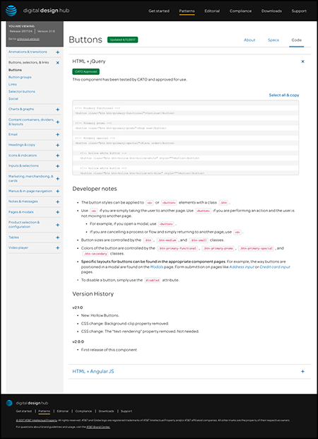 Digital Design Hub: Button Code