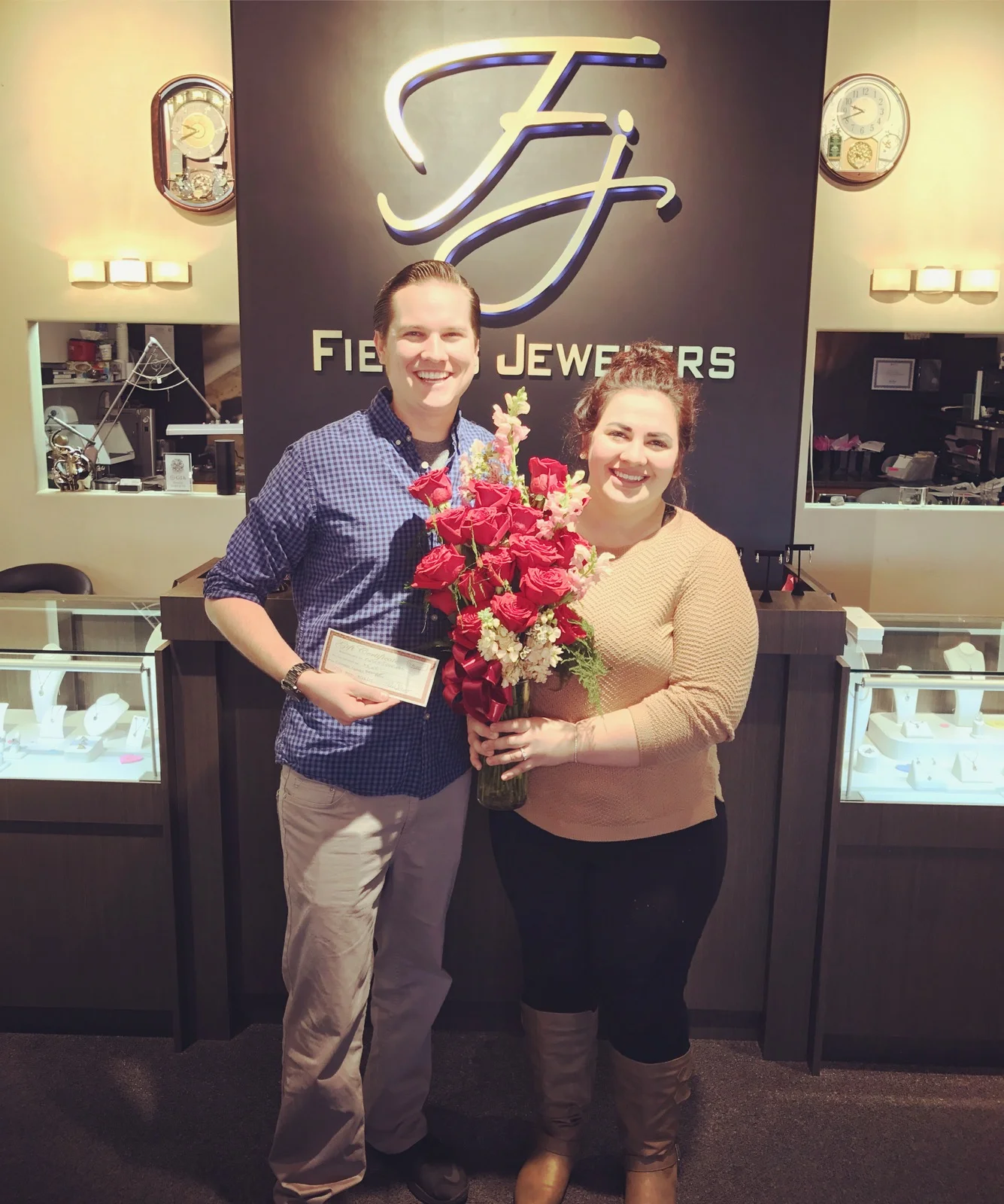 GRand prize Winners • REDDING BRIDAL SHOW • Fields Jewelers