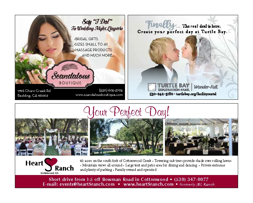 Enjoy Magazine | Redding Bridal Show | Wedding Style Guide