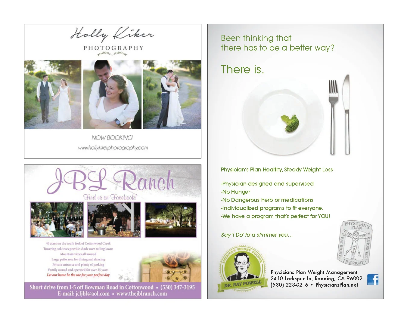 Enjoy Magazine | Redding Bridal Show | Wedding Style Guide