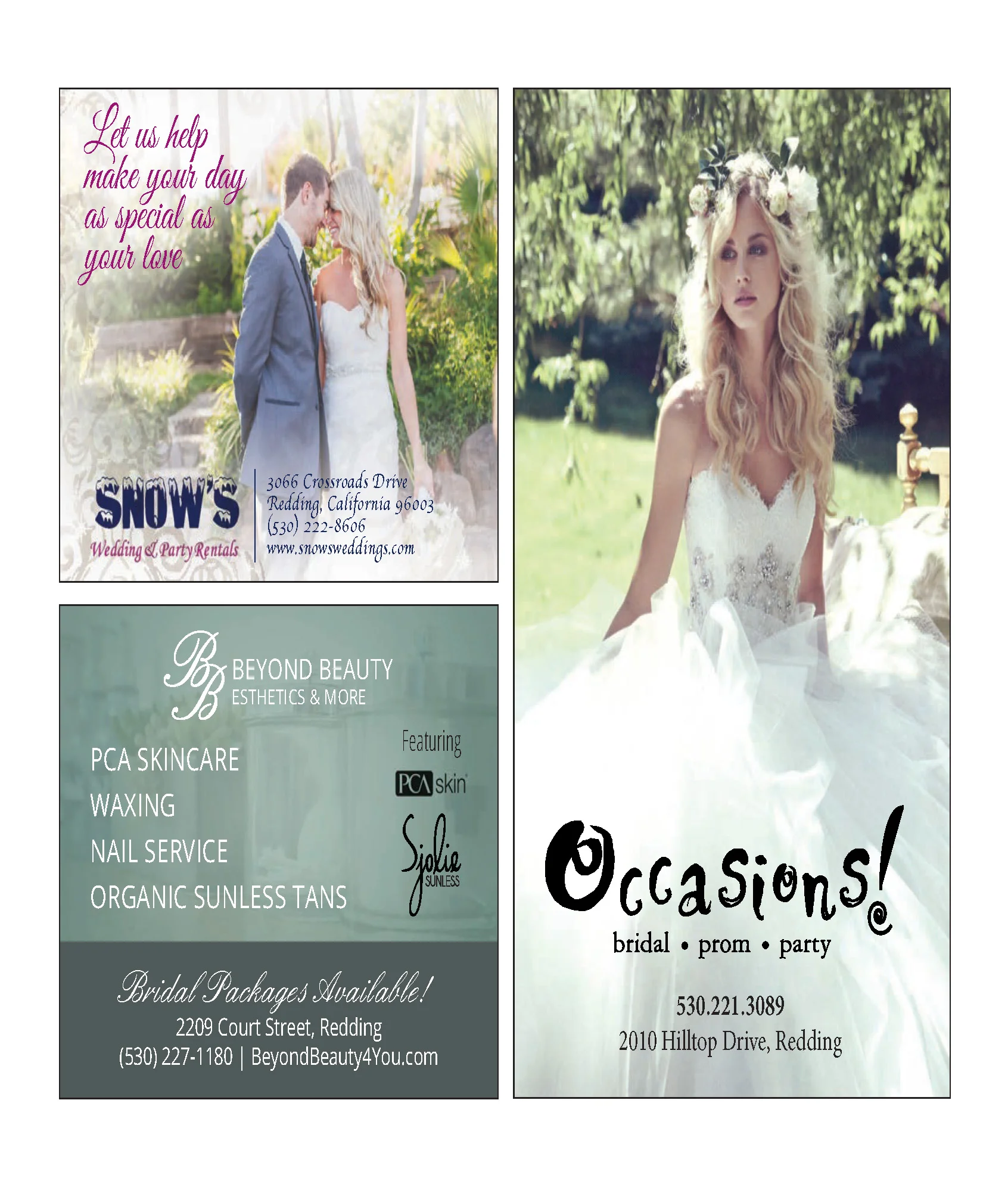 Enjoy Magazine | Redding Bridal Show | Wedding Style Guide