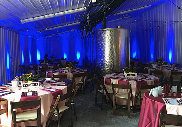 Varga Lighting Services | Redding Bridal Show