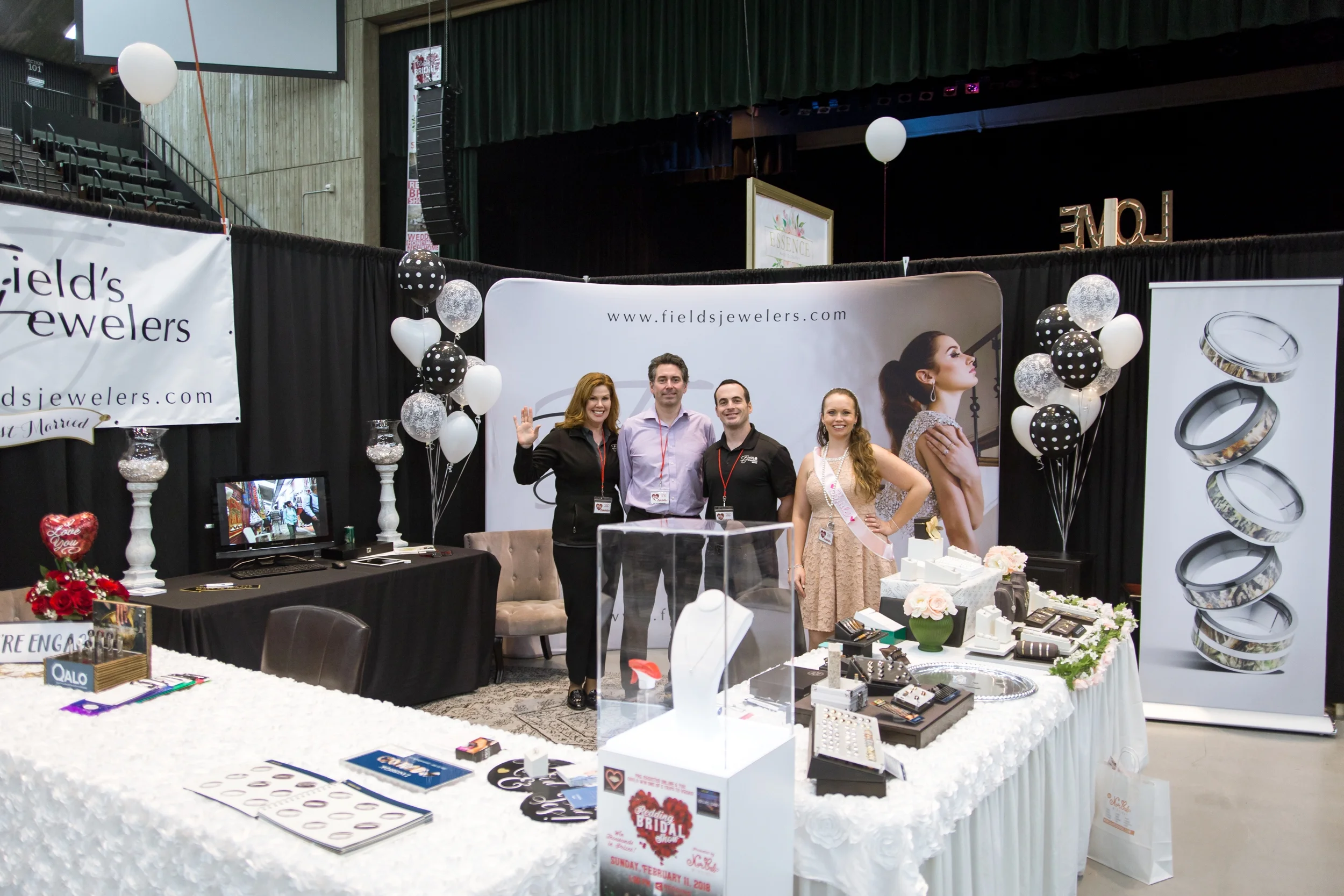 Field's Jewelers Redding Bridal Show Wedding Expo