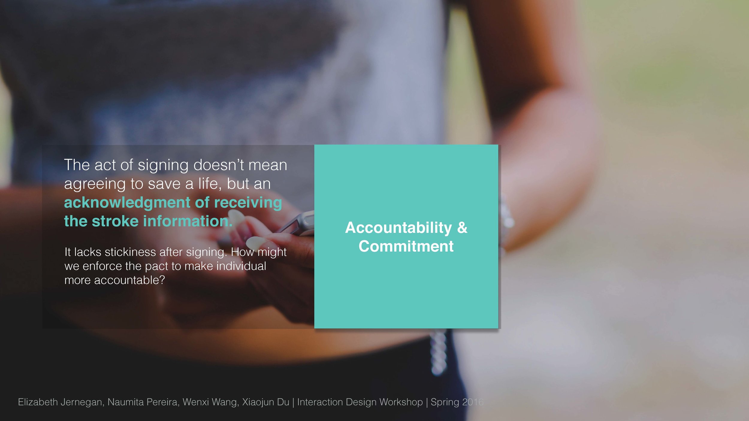 Accountability & Commitment