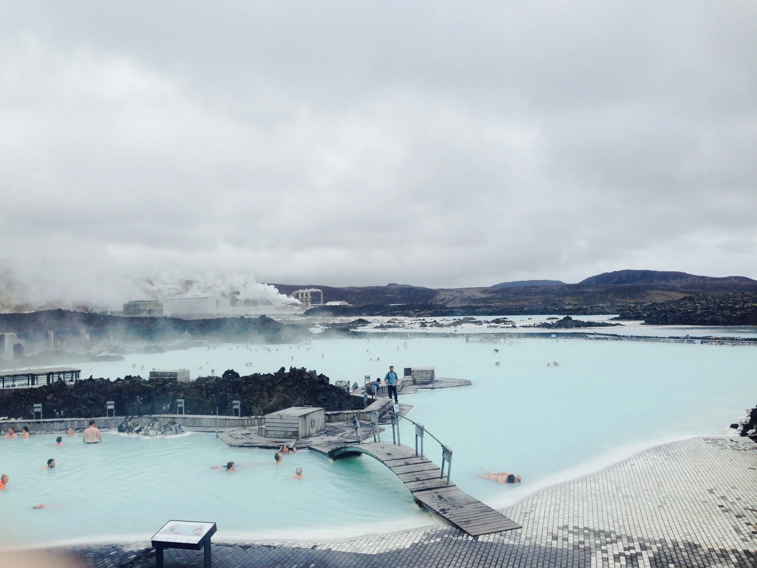 The Blue Lagoon is the perfect 40 degrees on a misty May afternoon. Bath your way to bliss, wading through this mystic blue lagoon heated by a nearby geothermal plant. Indulge yourself with fresh juice from the floating bar. 