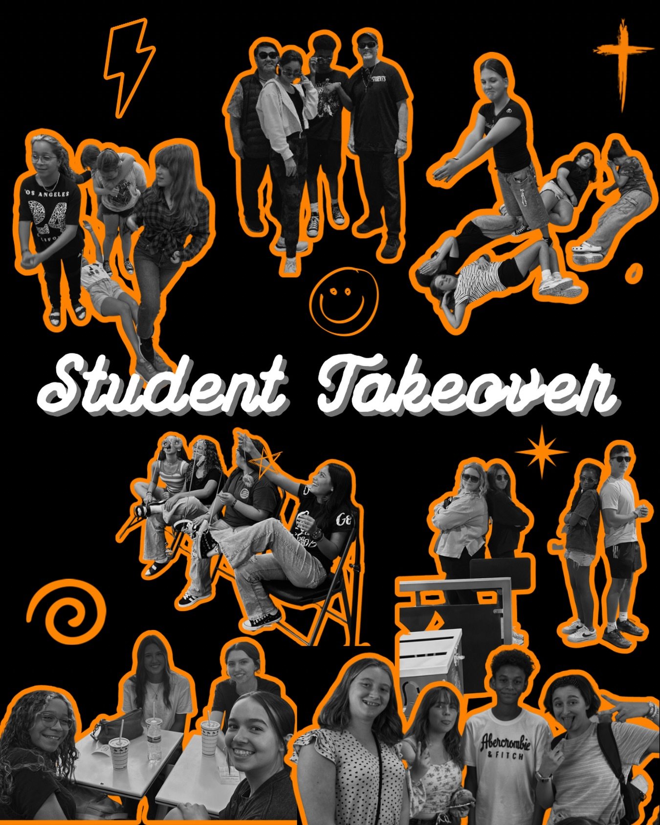 Student Takeover is TODAY! Make sure you join us in the main auditorium for service at 9 &amp; 10:45!