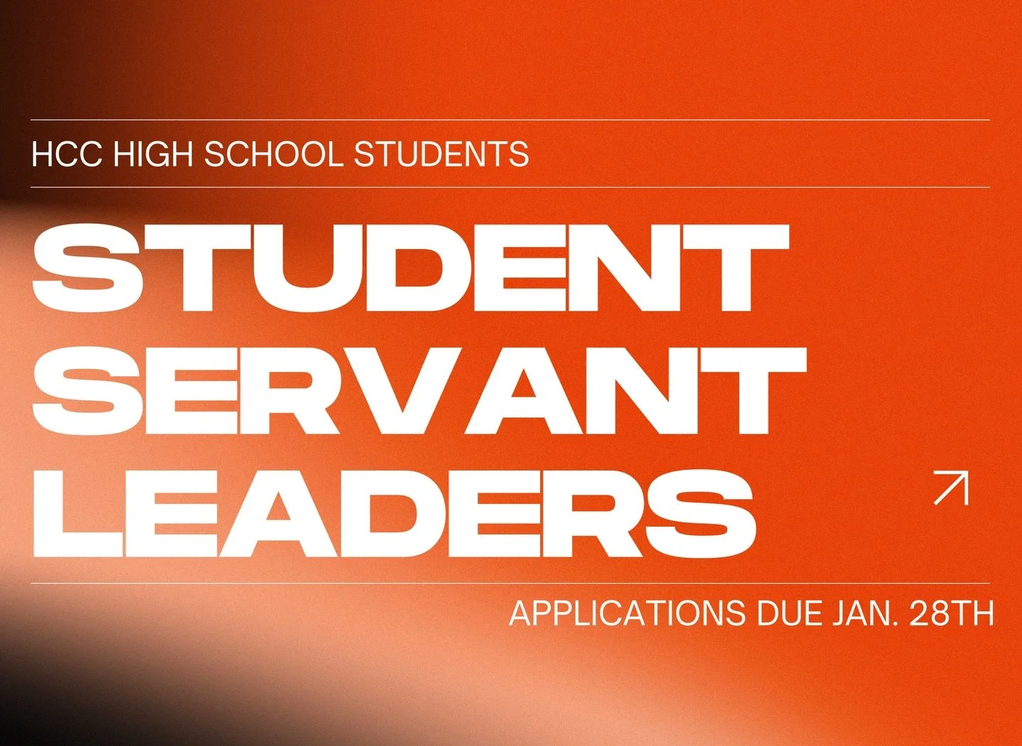 Are you interested in serving other students and partnering with us to make HCC Students AWESOME!!! Bring in your applications before next Wednesday the 28th!!!