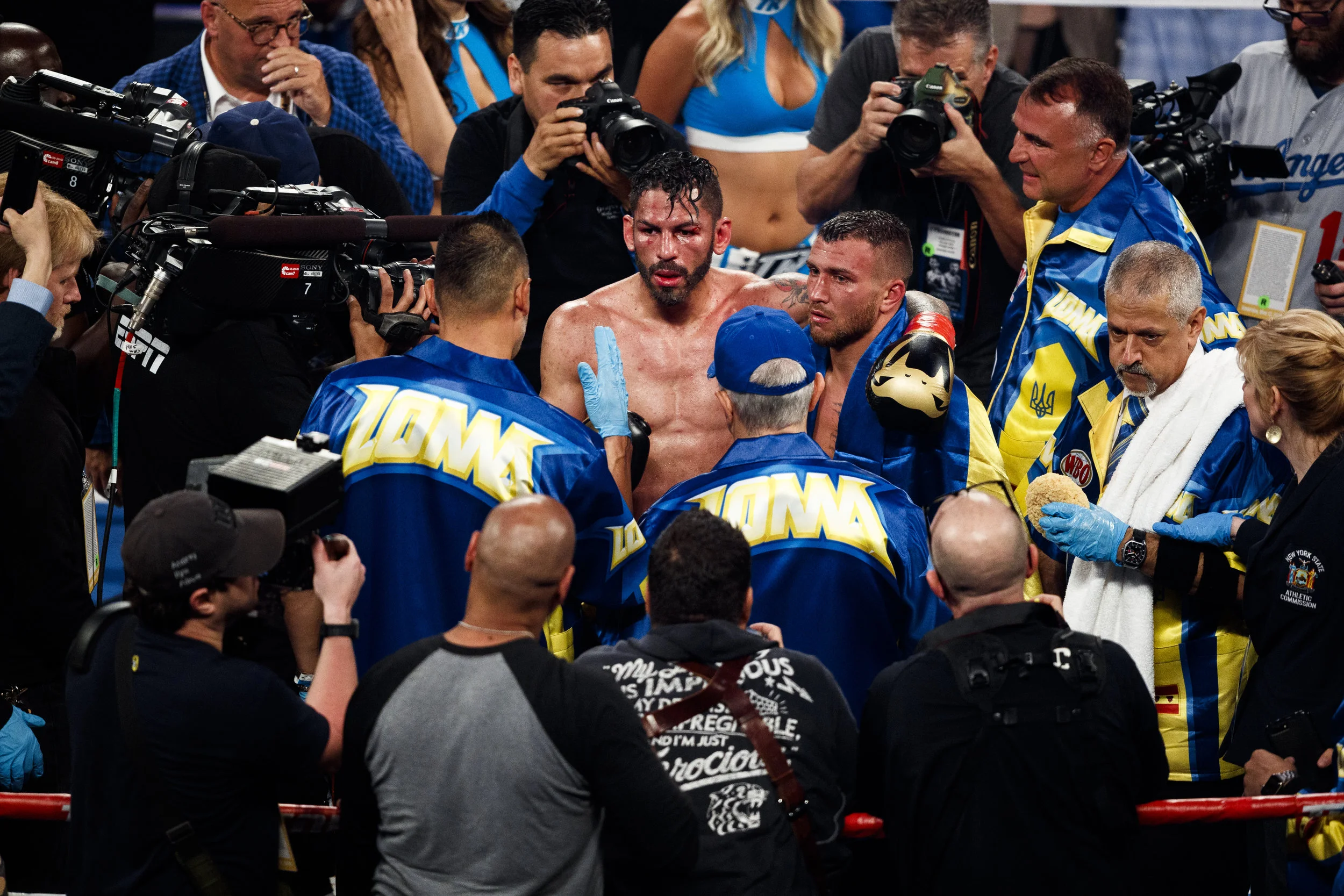 Loma-Linares after their brutal showdown