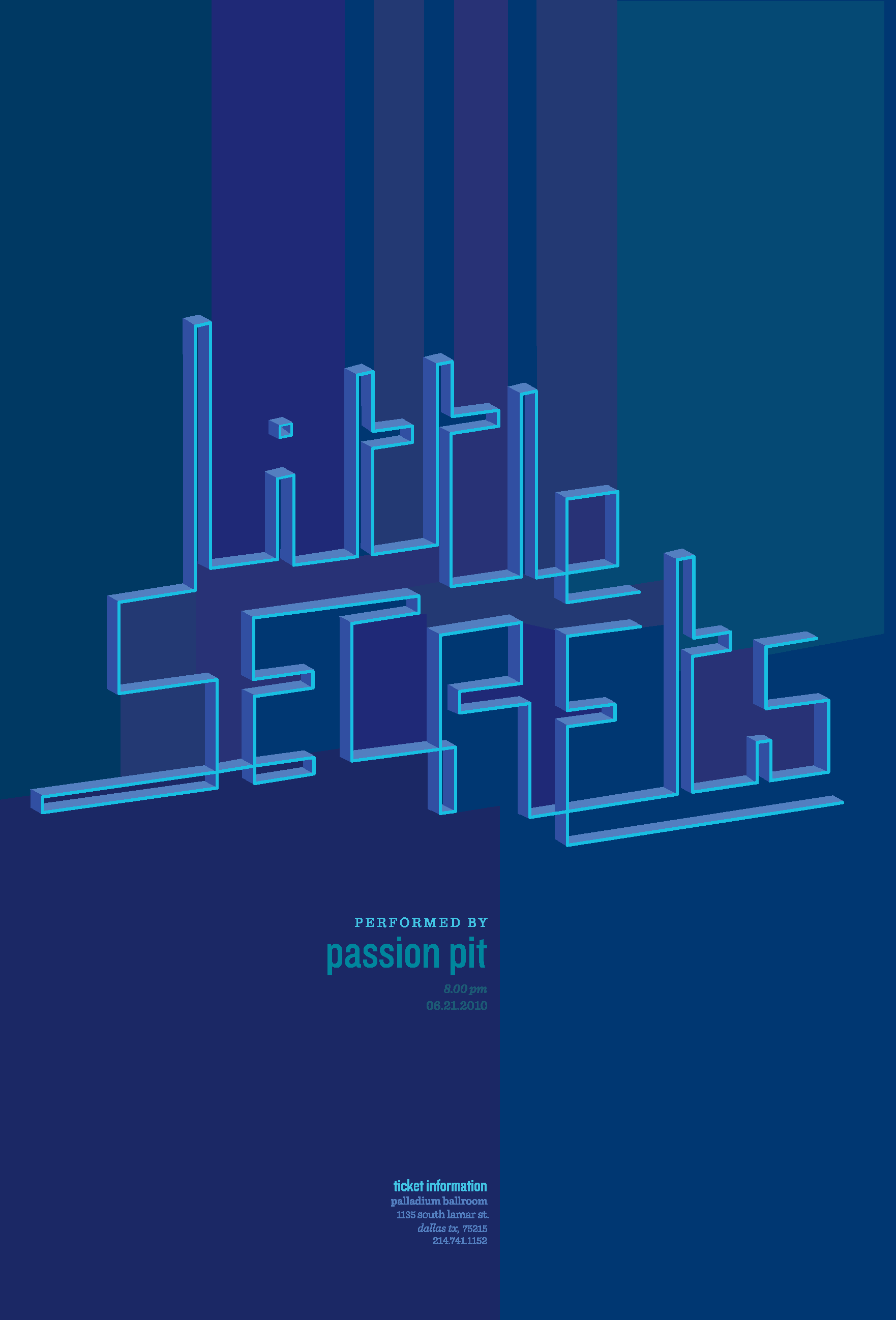 A custom typography poster.
