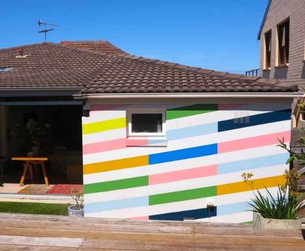 Shackel Avenue House / Exterior Wall / 2.4 m (h) x 3.5m (w)