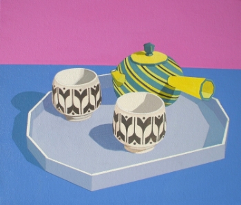 In an Everyday Way (2010) Acrylic on canvas 41 x 46 cm