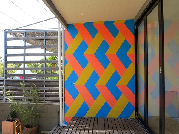 Redfern House / Terrace Garden Wall / 2.3 (w) x 3.2 (h) m