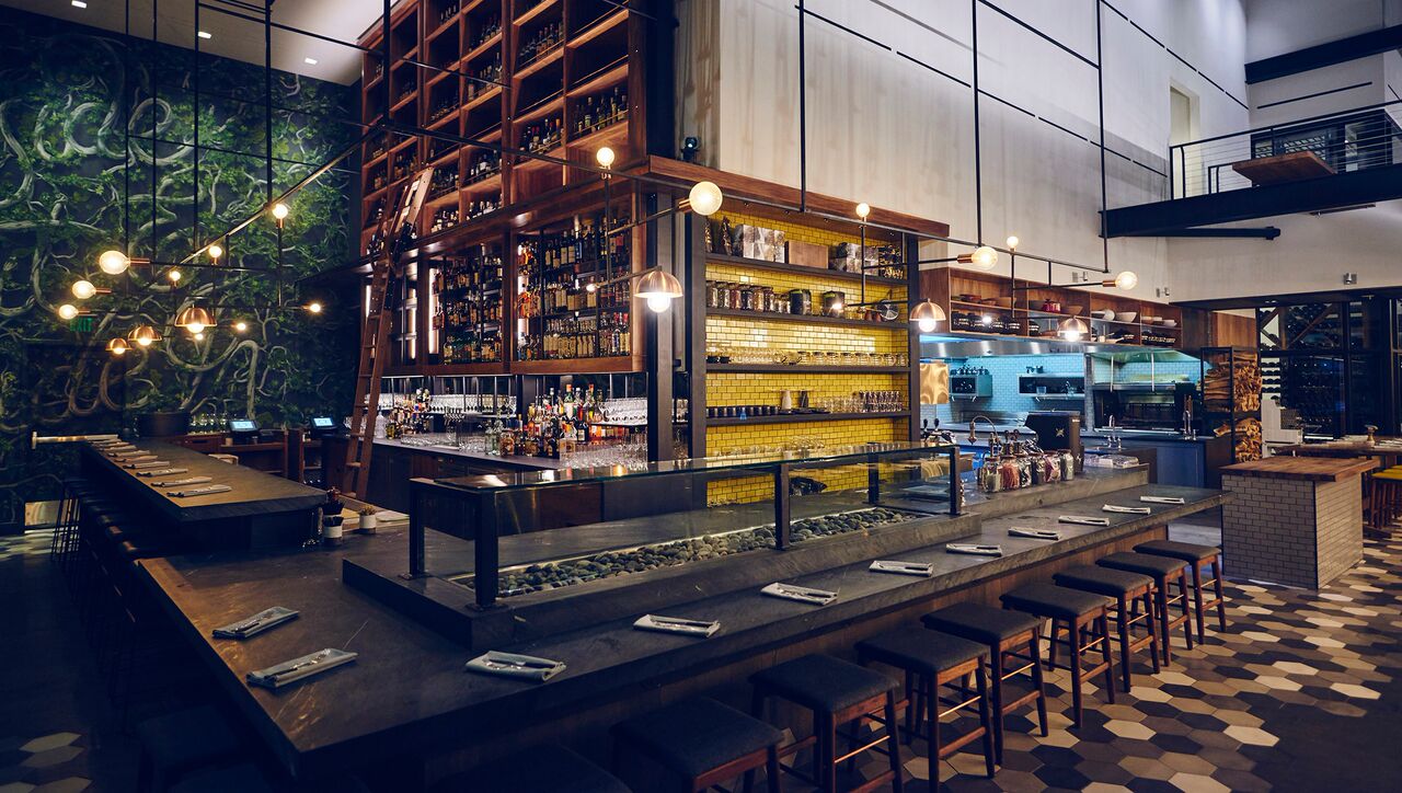 The bar. Interior shot by Otium .