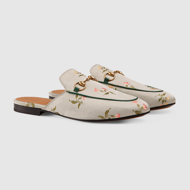  Princetown Floral Duchesse Slipper