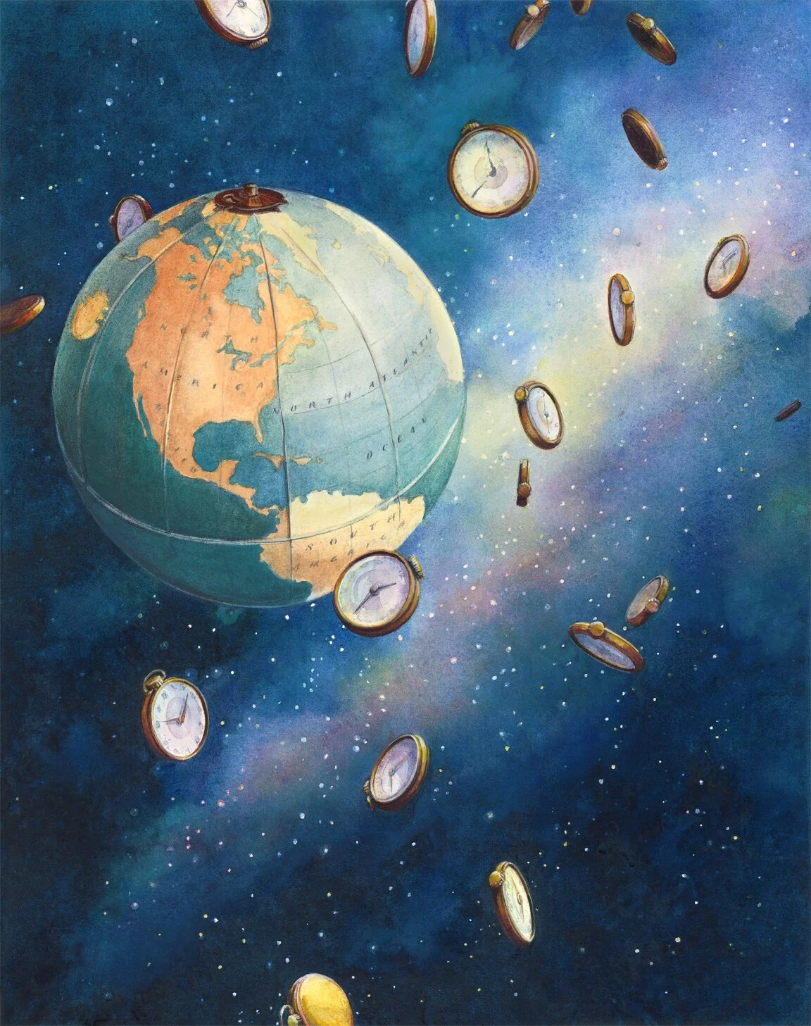 Some Time Ago  (16" x 20") $300