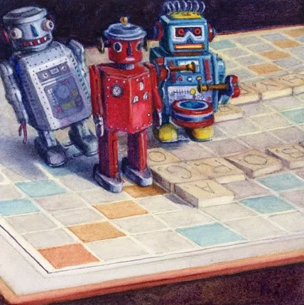 Revenge of the Nerds,  6" x 6"