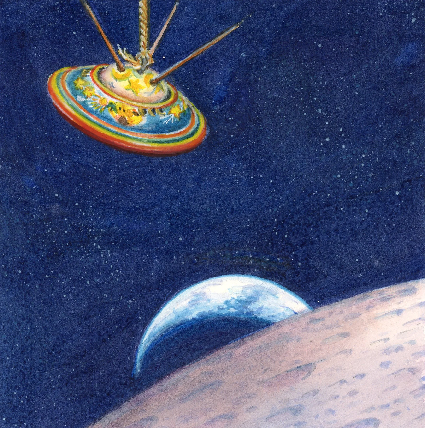 Across the Universe. (6" x 6") $1100