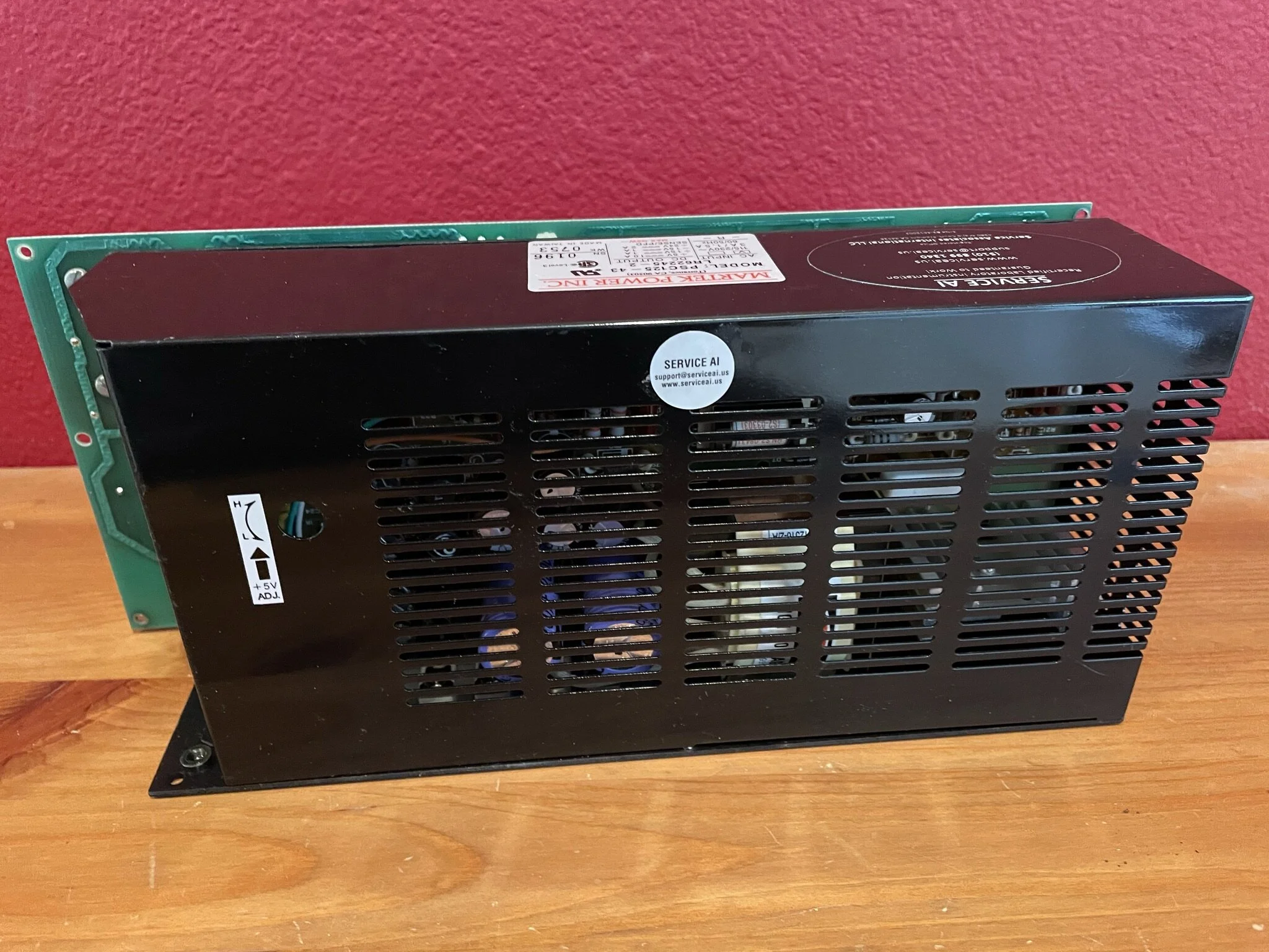 LS6500 Main P.S. Assembly,(+5,15,+24) with Relay Brd. PN. 500702