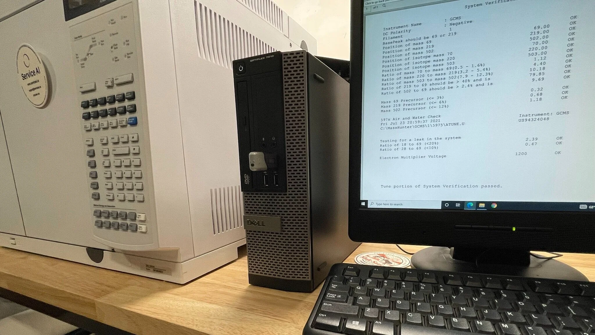 Agilent 5975C MSD