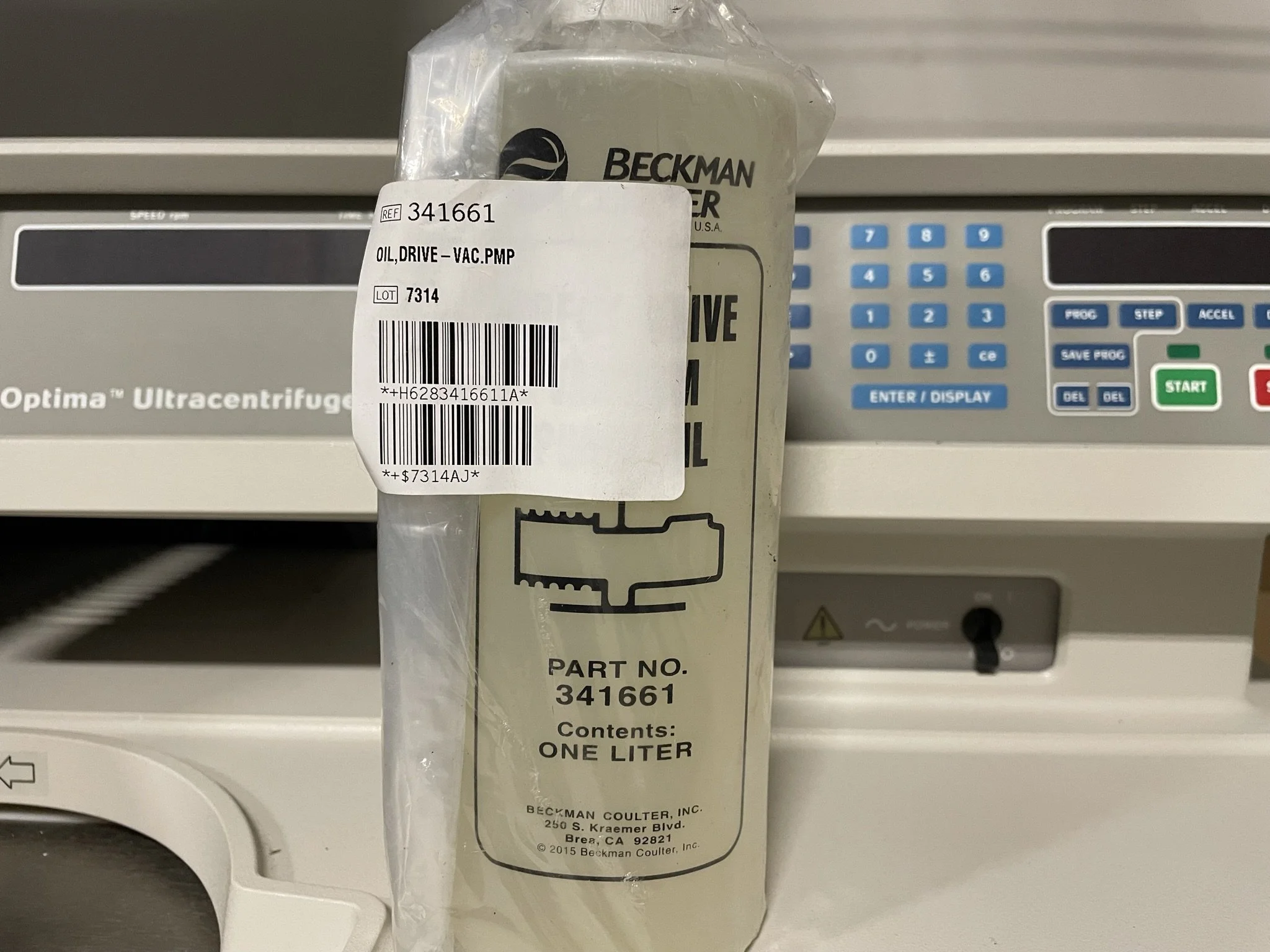 Direct Drive Vacuum Pump Oil (One Liter)