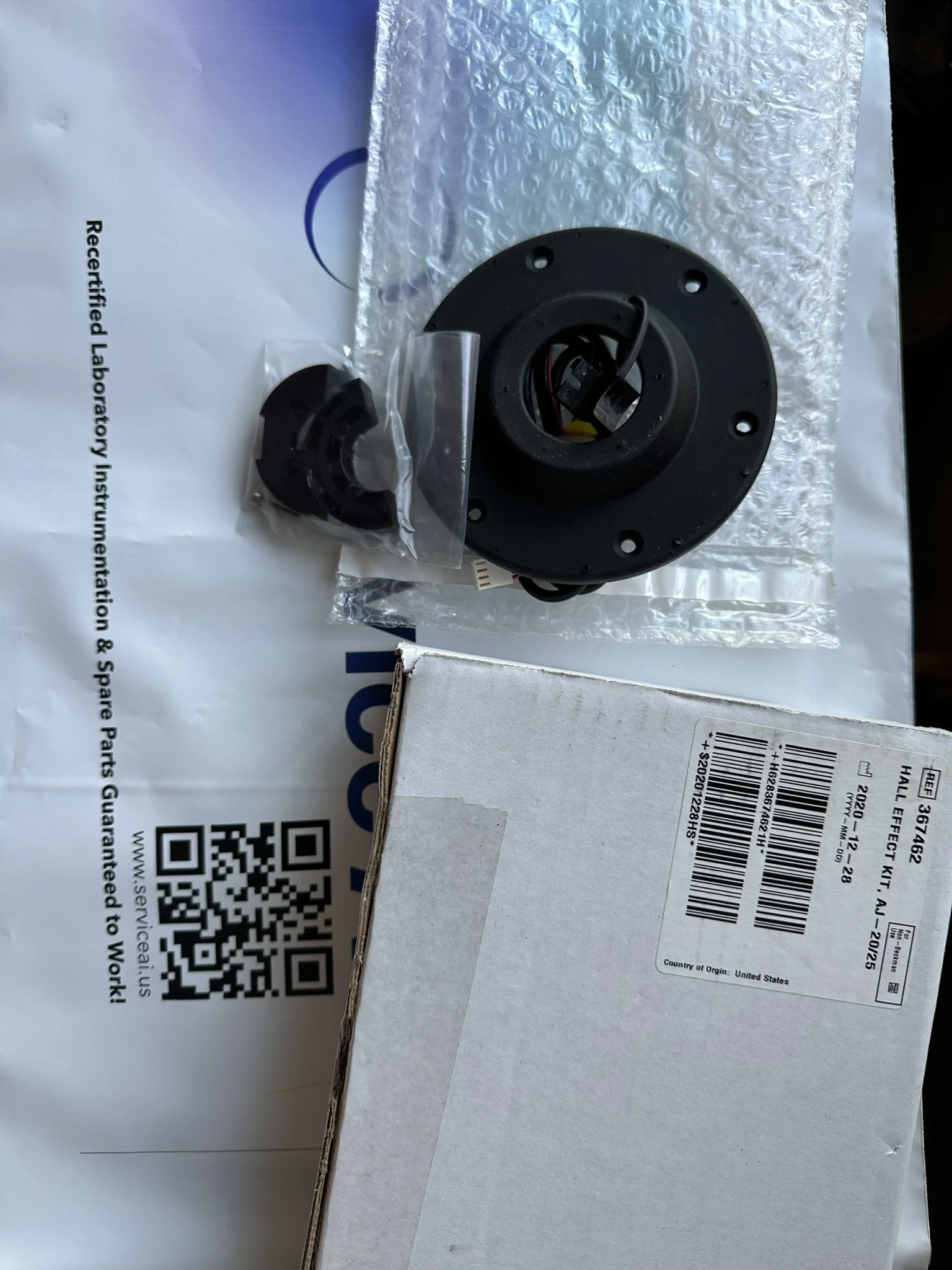 Beckman Avanti J-20/25 Hall Effect Kit - (NEW)