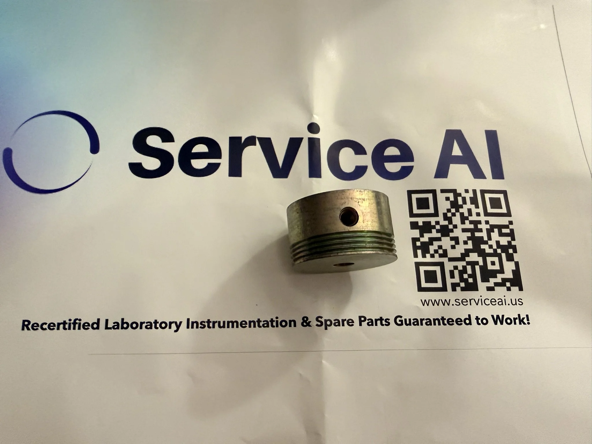 Pulley Spindle, PN. 368554 for Beckman Coulter J2-21/HS, MC DRIVE (UNUSED)