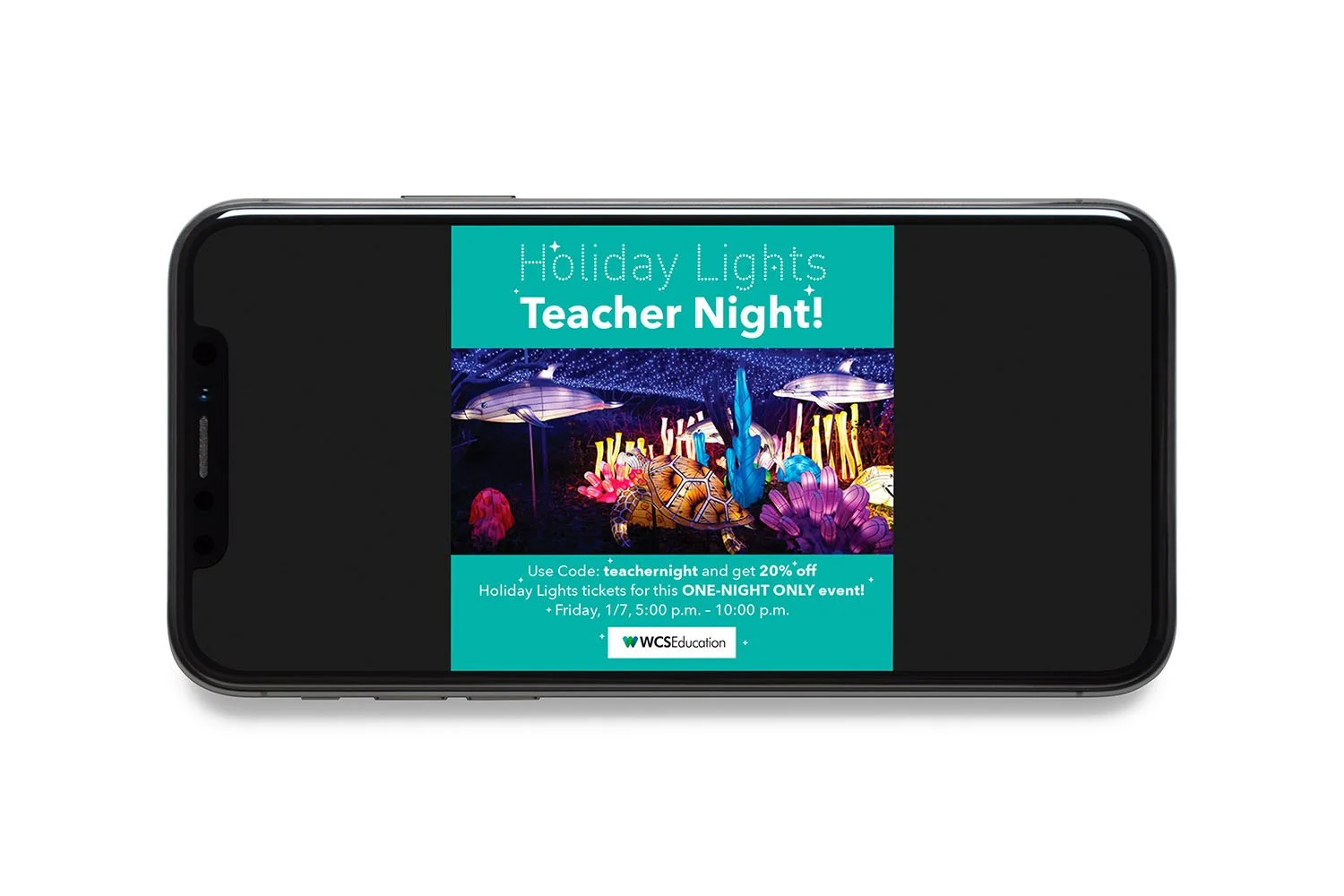 Teacher's Night Holiday Campaign
