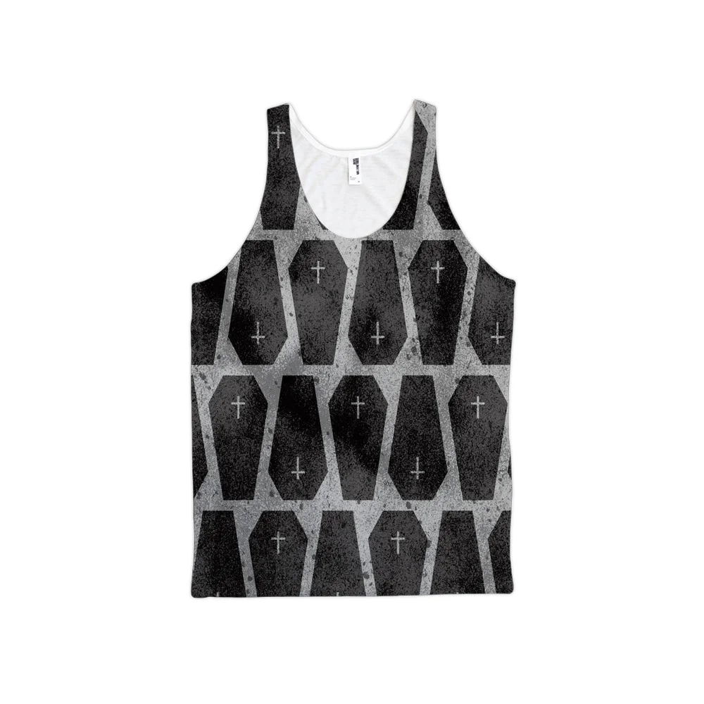 distressed endless coffins tank