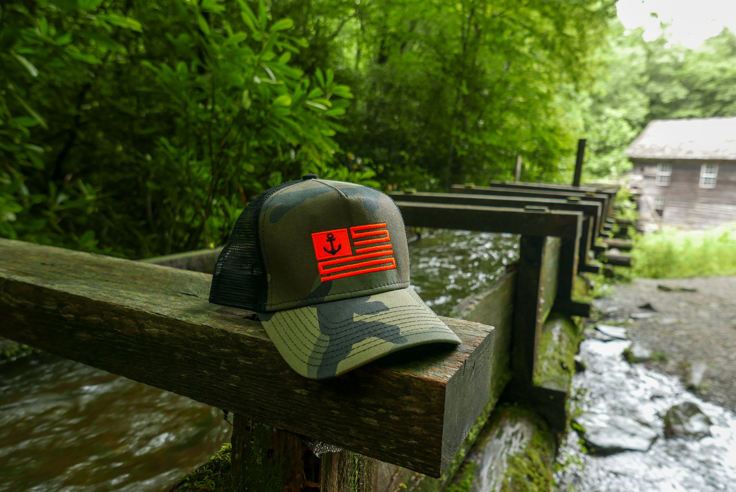 Outdoorsman - Camo Trucker Hat