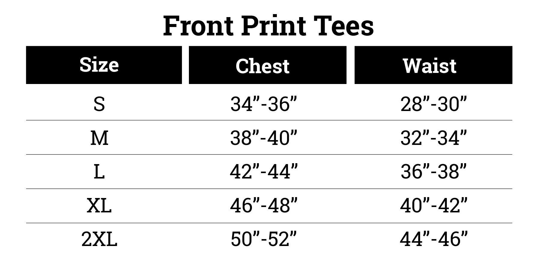 Front Print Tees Sizing Chart.png