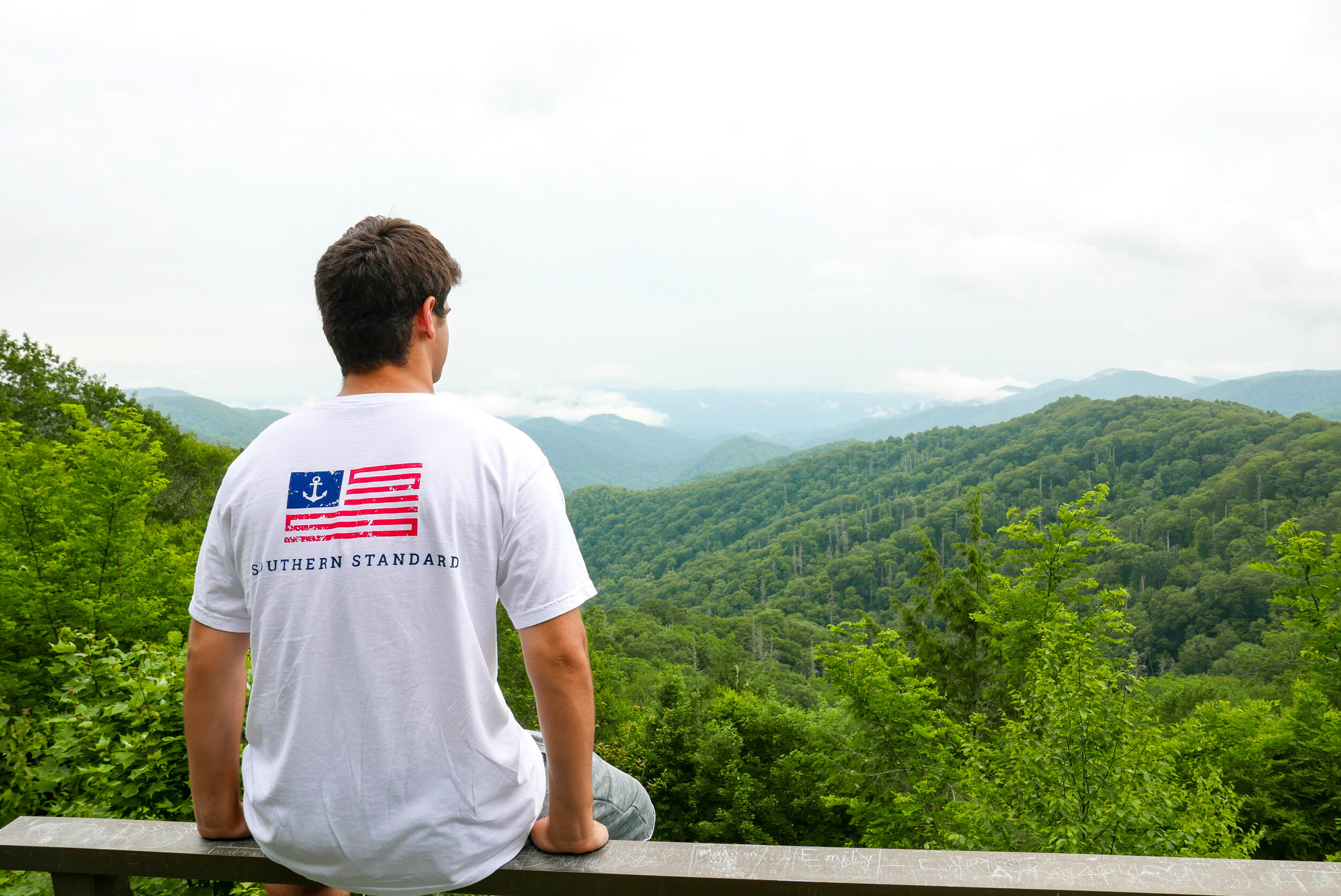 The American - Red / White / Blue Short Sleeve Tee