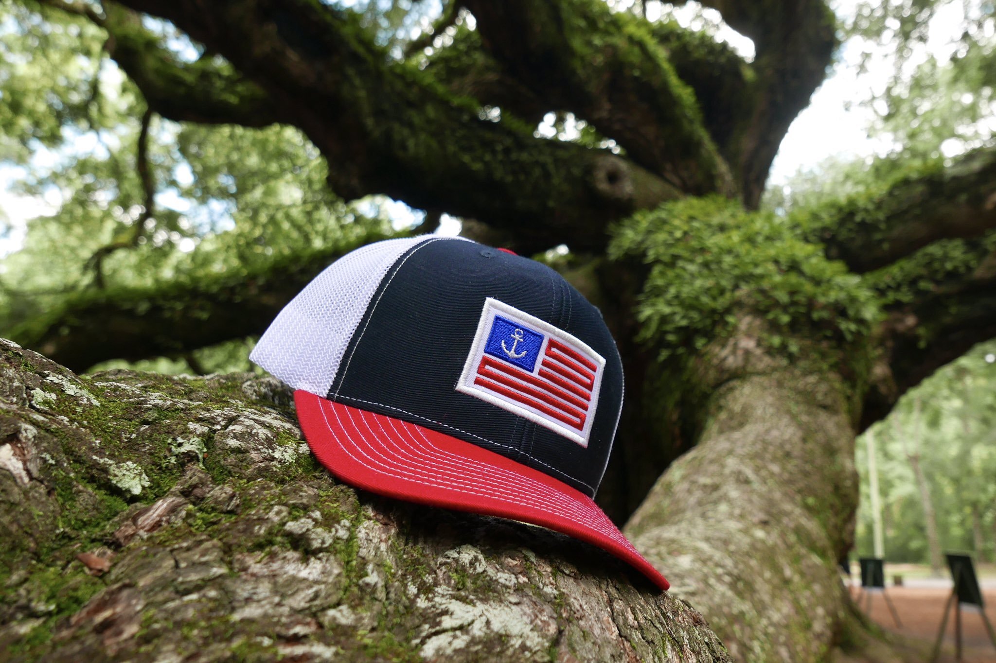 Independence - Red / White / Blue Trucker Hat