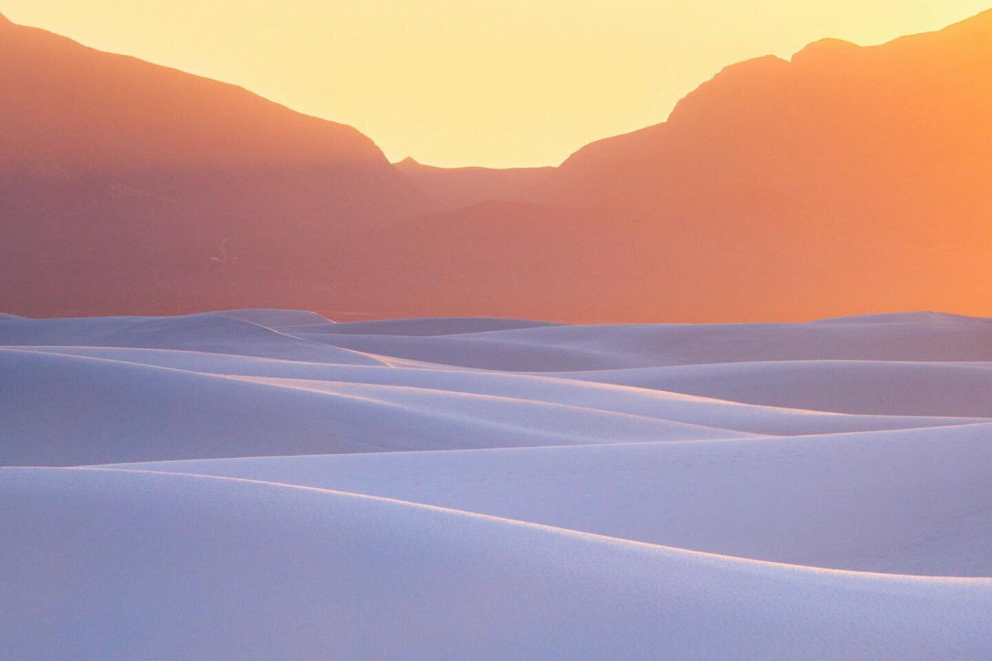 A sea of sand&hellip; America&rsquo;s 61st National Park - White Sands!