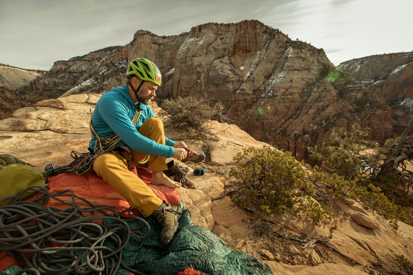 KEEN Ambassador, Jeremy Collins lacing up in Zion