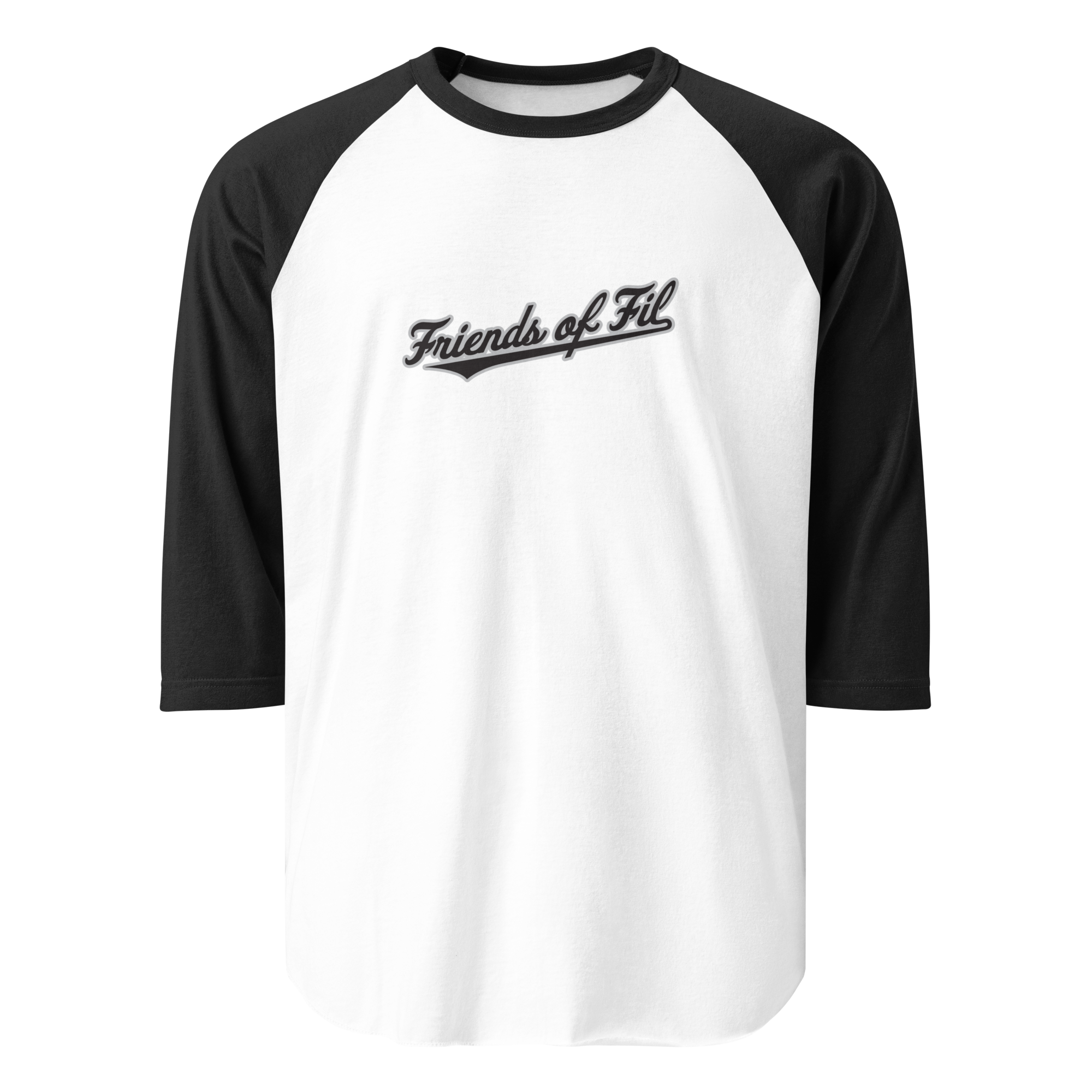 unisex-34-sleeve-raglan-shirt-white-black-front-69f911bc4965d.png