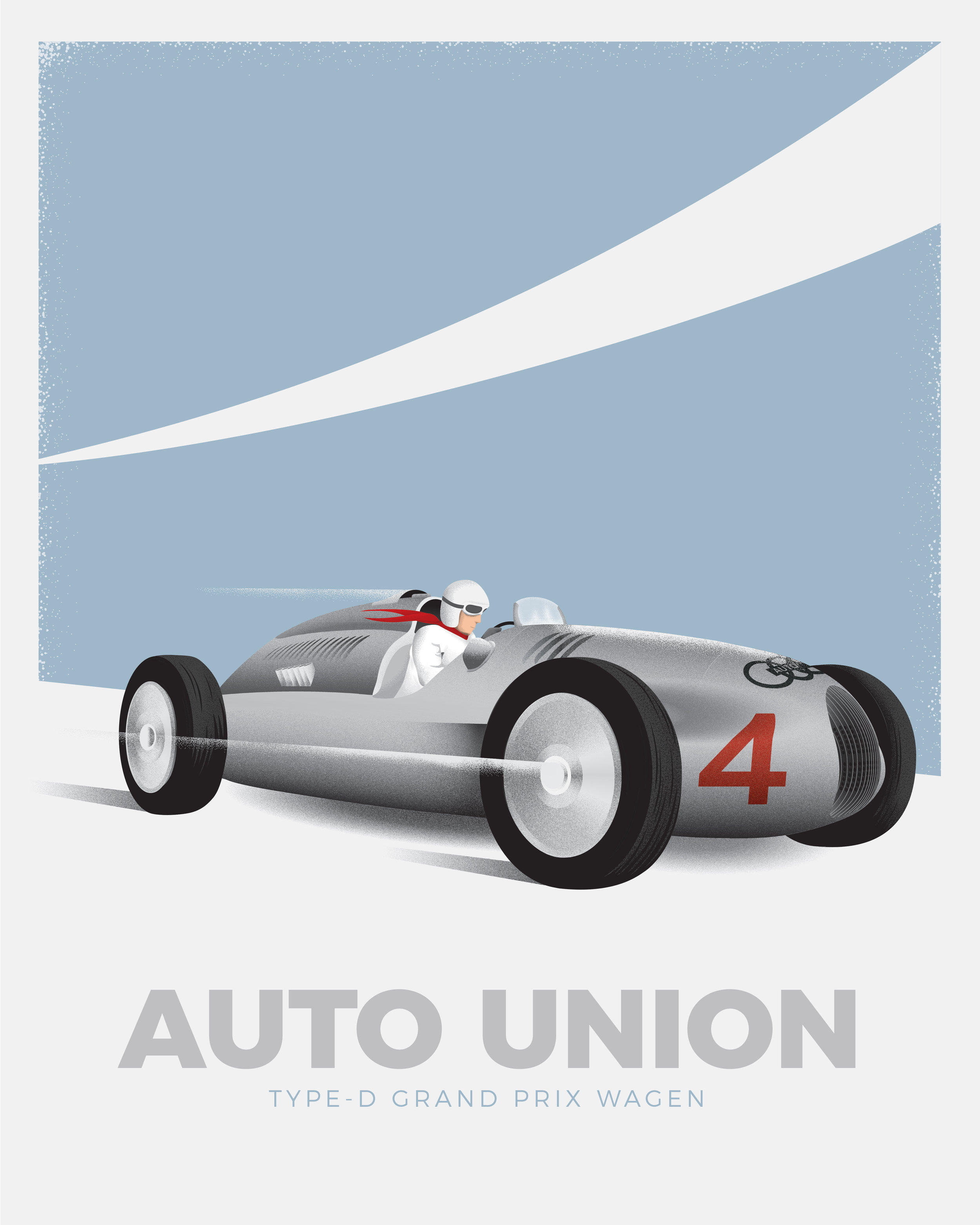 Auto Union Type D Grand Prix Wagen