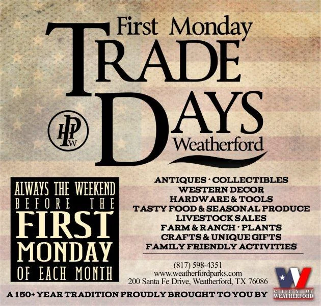 Weatherford's 1st Monday Trade Days(Sunday)
