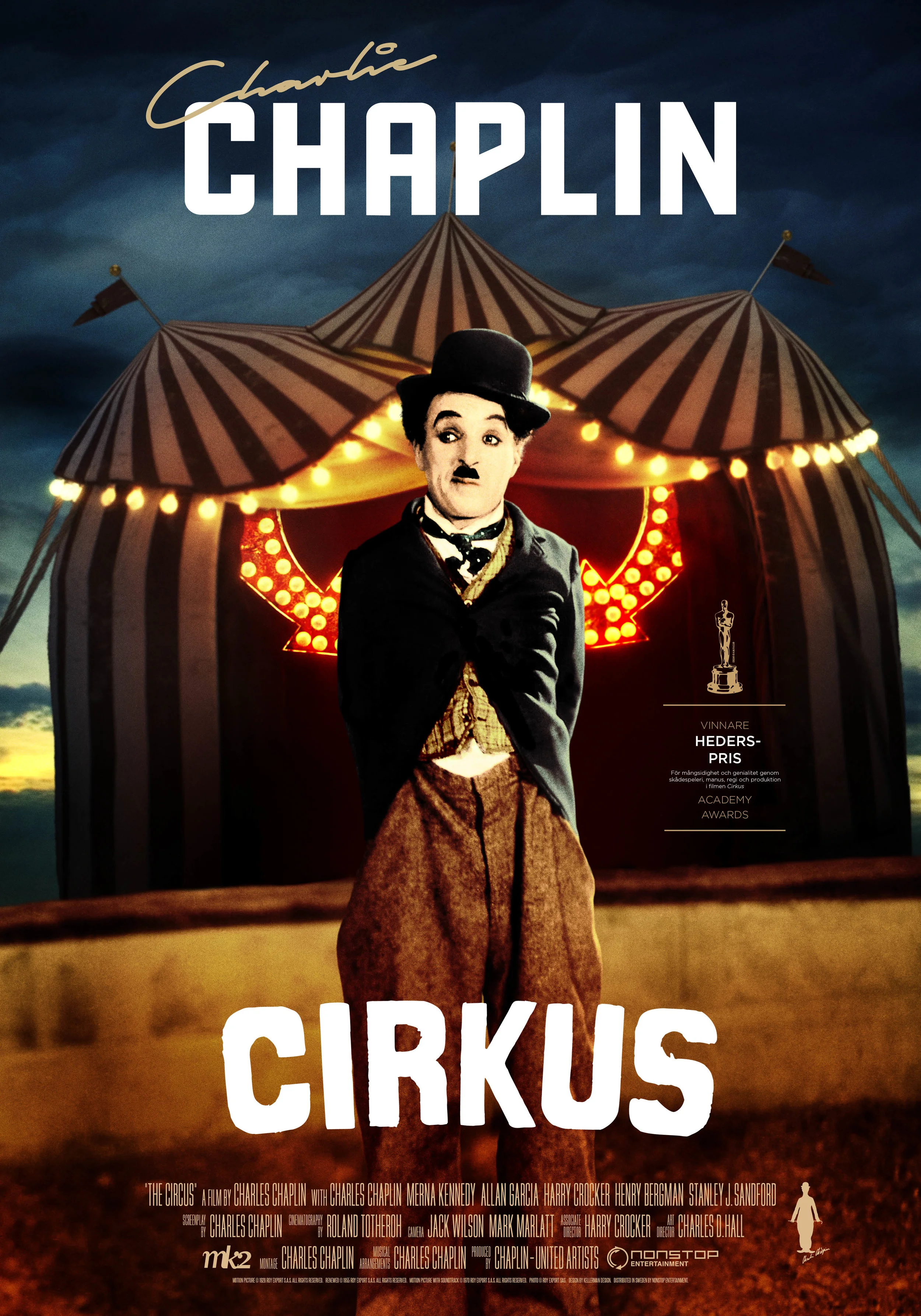 The Circus (1928) onesheet 70×100 cm screen swe.jpg