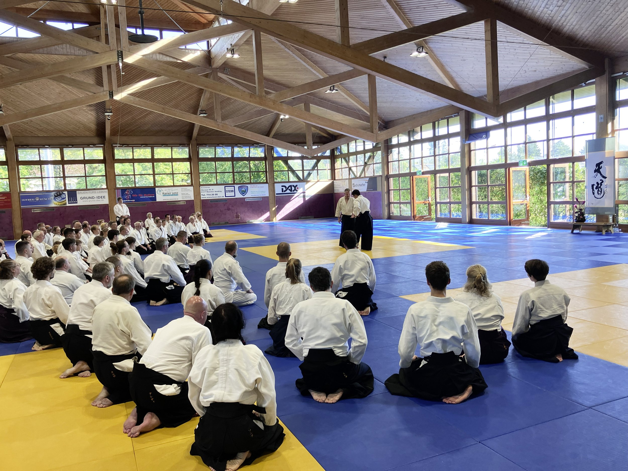 Ein starker Geist, viel Freude und drei Tage voller Aikido
