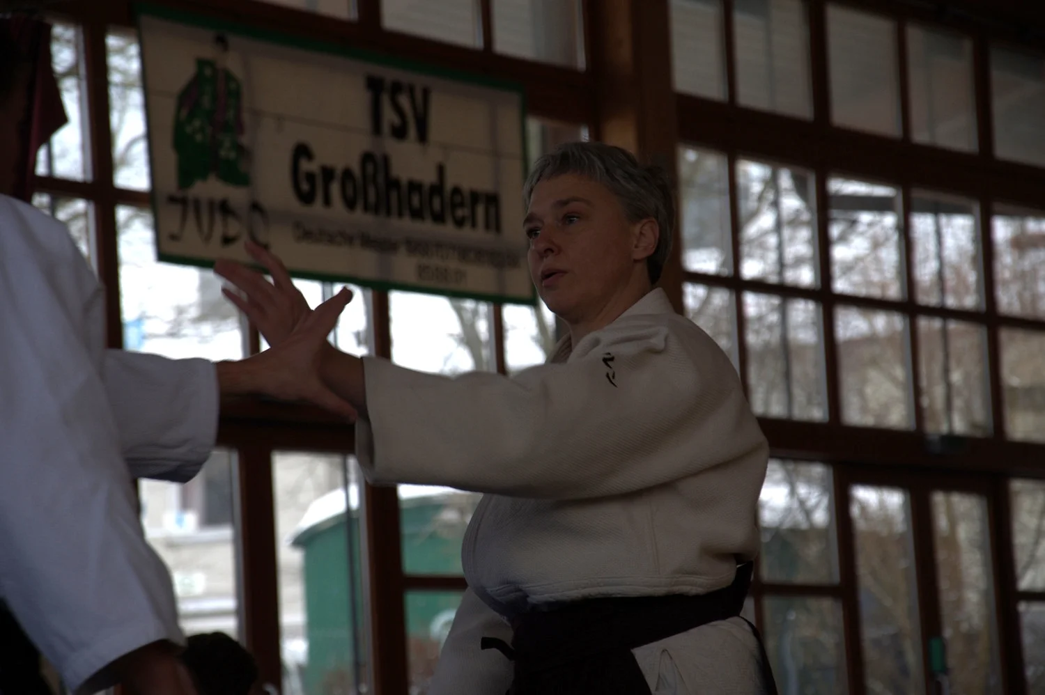 Unsere Trainerin Gudrun beim Jos Lehrgang 2015