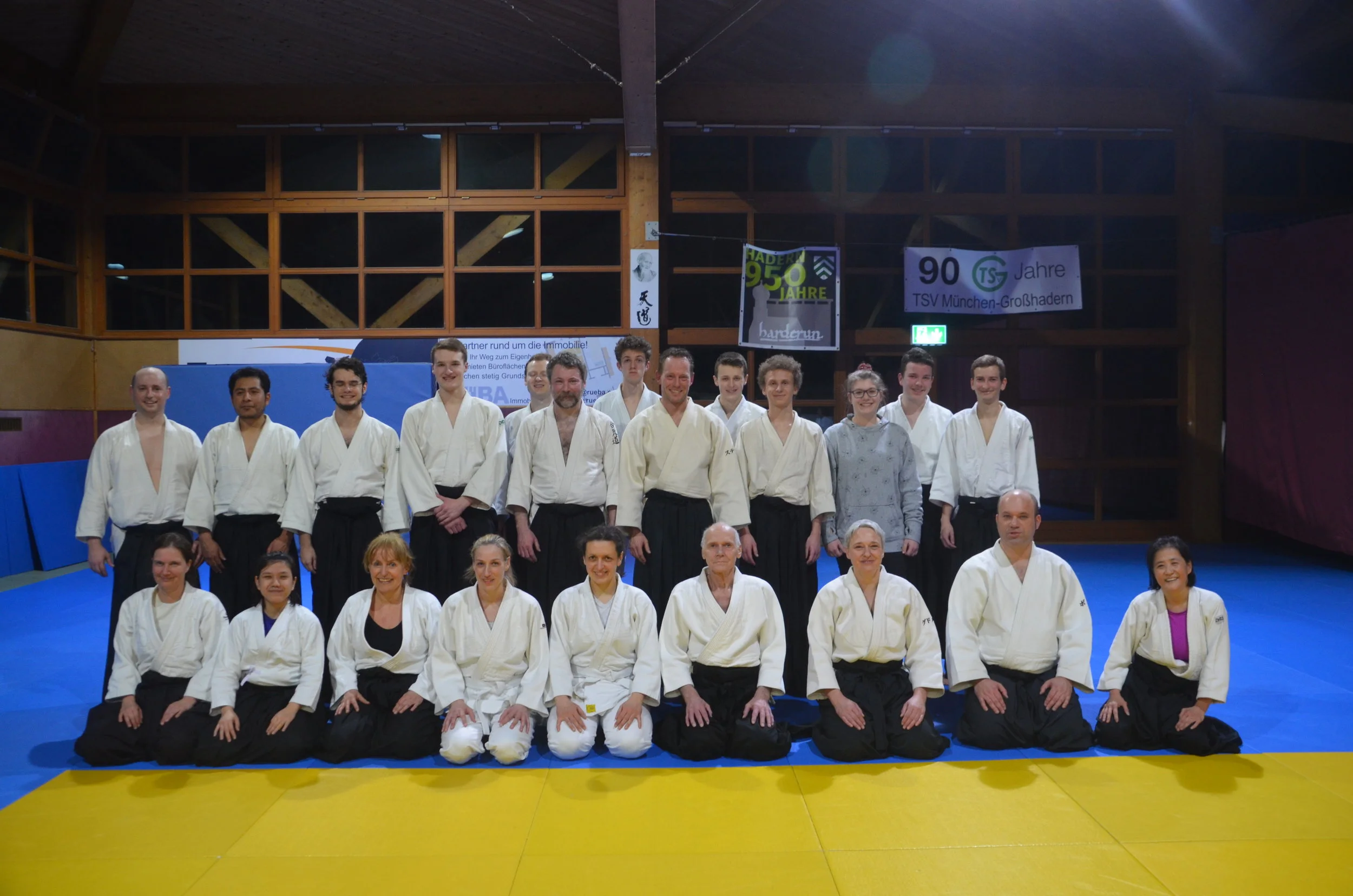 Fleißige Aikidoka mit Graduierungen belohnt