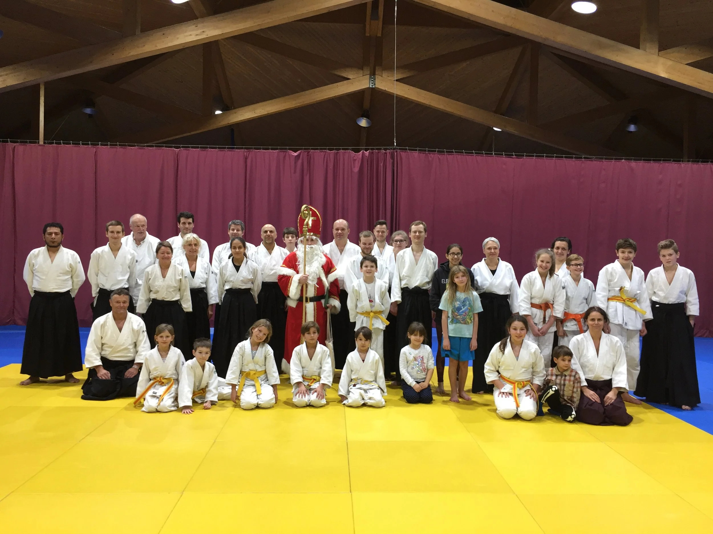  Gemeinsames Weihnachtstraining der Aikido Abteilung